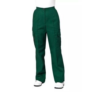 Nurses Cargo Trousers Bottle Grn 36