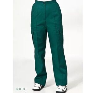 Nurses Cargo Trousers Black 34