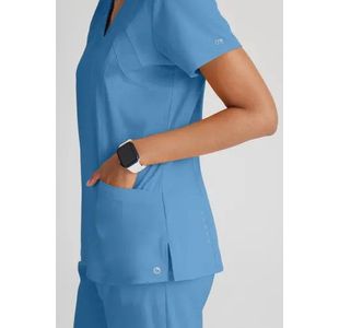 One Racer Scrub Top Ceil Xl