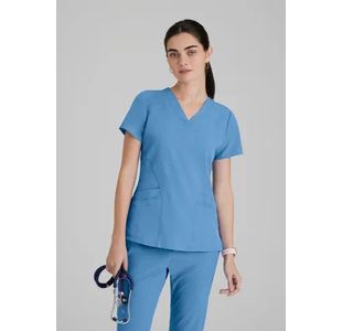 One Pulse Scrub Top Ceil Xs