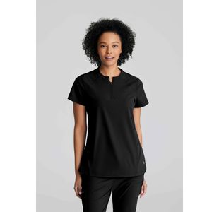 One Flux Scrub Top Black 4Xl