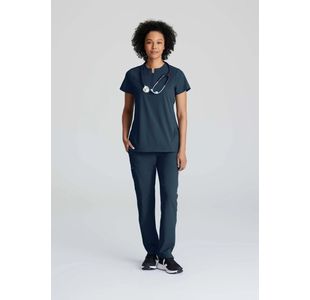 One Flux Scrub Top Steel S