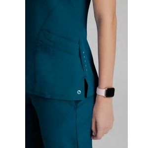 One Pulse Scrub Top Bah Blue 2Xs
