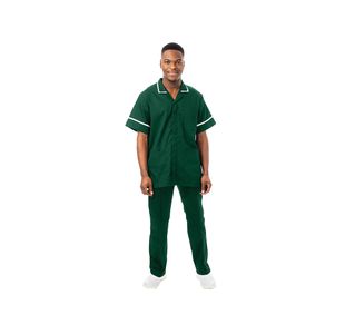 Philip Male Tunic Bt Grn/White 34