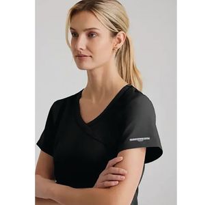 Reliance Womens Scrub Top Black S