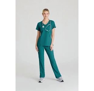 Reliance Womens Scrub Top Teal L