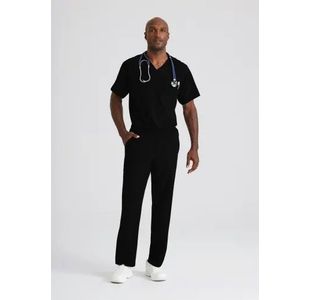 Structure Scrub Trs Sht Black S