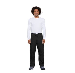 Unisex Scrub Trs Tall Black S