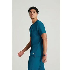 Skt193 Thesis Scrub Top Bah Blue L