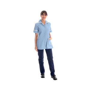 Female Nursing Tunic Sky Blue 38