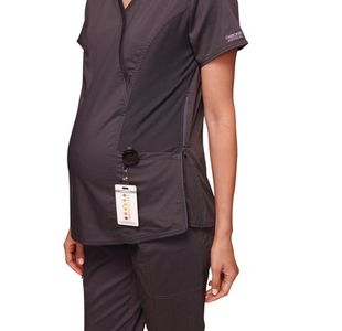 Revolution Maternity Top Pewter L