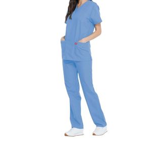 Unisex Scrub Set Top/Trs Ceil Xl
