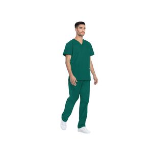 Unisex Scrub Set Top/Trs Hnt Grn Xxs
