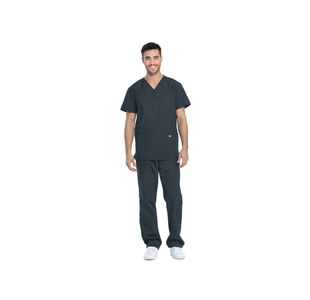 Unisex Scrub Set Top/Trs Pewter Xxs