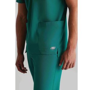 Skt193 Thesis Scrub Top Hunt Grn Xs