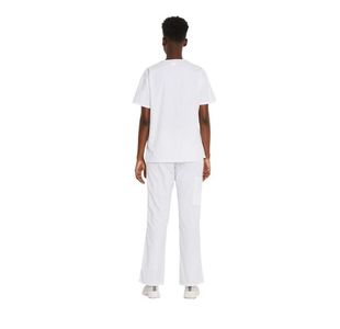 Signature Scrub Top White 3Xl