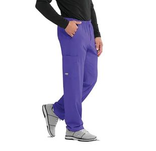 Structure Scrub Trouser Grape L