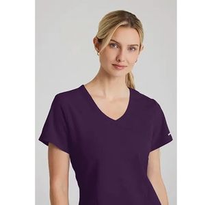 Reliance Womens Scrub Top Egpl L