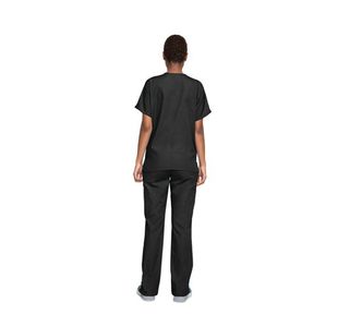 4700 Unisex Scrub Top Black 2Xl