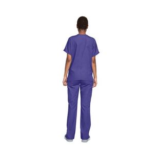4700 Unisex Scrub Top Grape Xs