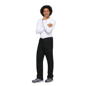 Drawstring Scrub Trs Black 2Xl
