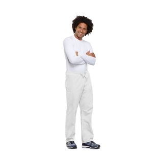 Unisex Scrub Trs Regular White L