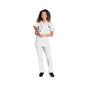 Originals Scrub Set White Xs