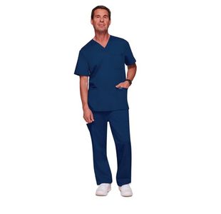 Revolution Scrub Top Navy 2Xl