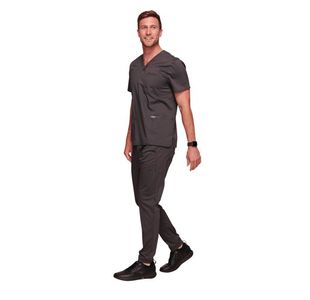 Revolution Scrub Top Pewter 3Xl