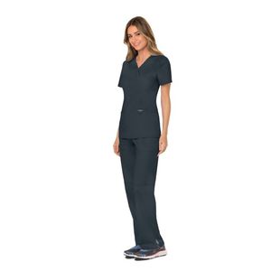 Revolution Mock Wrap Top Pewter 2Xs