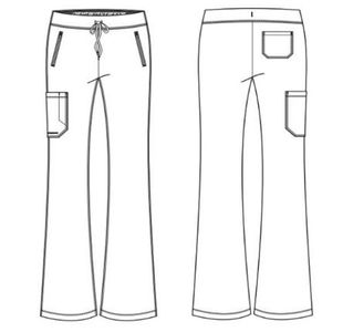 Slip-Ins Glide Pants Tall Ro Blue M