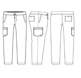 Slipins Rebound Pants Sht Ro Blu Xl