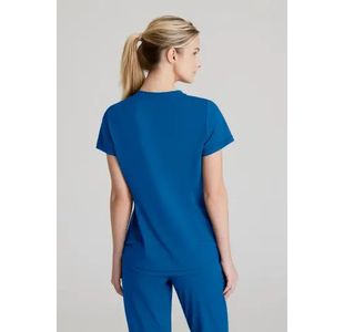 Flow Knit Scrub Top Royal Blue Xl