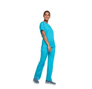 4700 Unisex Scrub Top Turquoise 2Xl
