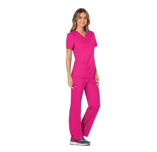 Revolution Mock Wrap Top Epink L