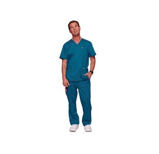 Revolution Scrub Top Car Blue Xxs