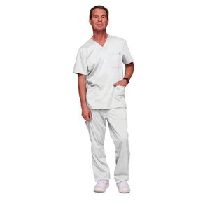 Revolution Scrub Top White L