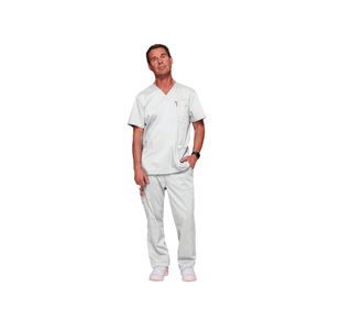 Revolution Scrub Top White S