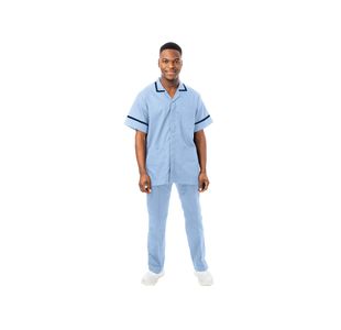Philip Male Tunic Sky Blue/Navy 40