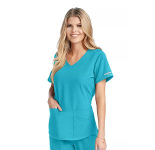 Breeze Womens Scrub Top Tur M