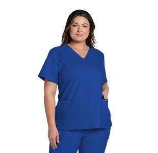 Originals Ultra Vneck Top Ro Blu Xs