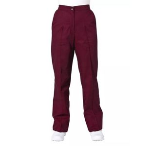 Anne Trousers Short Maroon 36