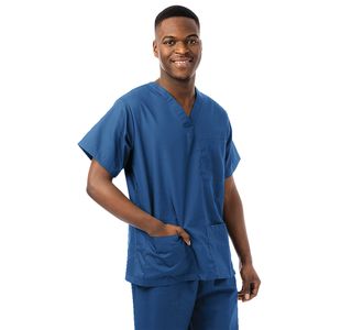 Unisex Lwt Scrub Top Cornflower S