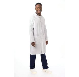 Prof Unisex Laboratory Coat White 46