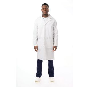 Prof Unisex Laboratory Coat White 50