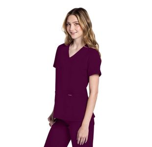 Originals Ultra Vneck Top Wine S