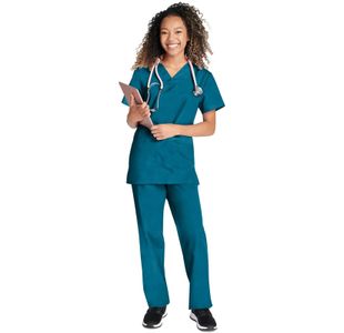 Originals Scrub Set Carib Blue 5Xl