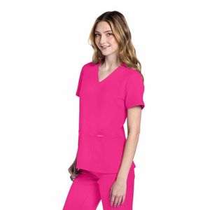 Originals Ultra Vneck Top Epink 2Xs