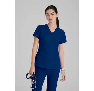 One Pulse Scrub Top Indigo Xs