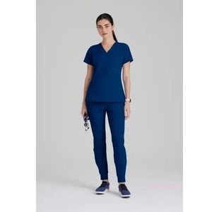 One Pulse Scrub Top Indigo Xl